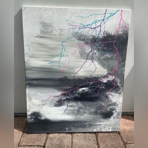 European abstract storm art